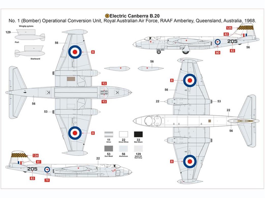 Airfix A10101A Camo 2 Sheet