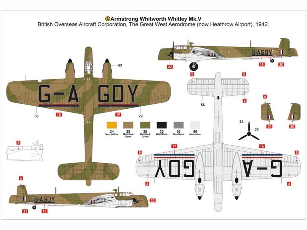 Airfix A09009 Camo 2 Sheet