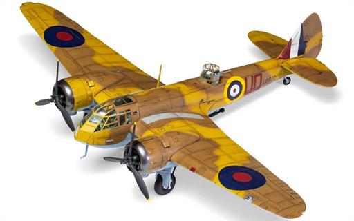 Airfix A09190 Bristol Blenheim Mk.I Fighter Aircraft Plastic Kit 1/48
