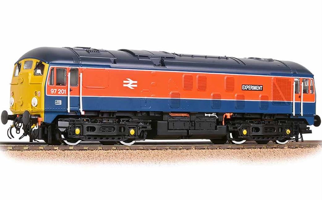Bachmann OO 32-444 BR class 24 97201 Experiment RTC blue red livery
