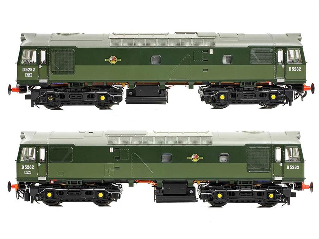 Bachmann OO gauge model 32-341 BR class 25/2 locomotive D5282 two-tone green