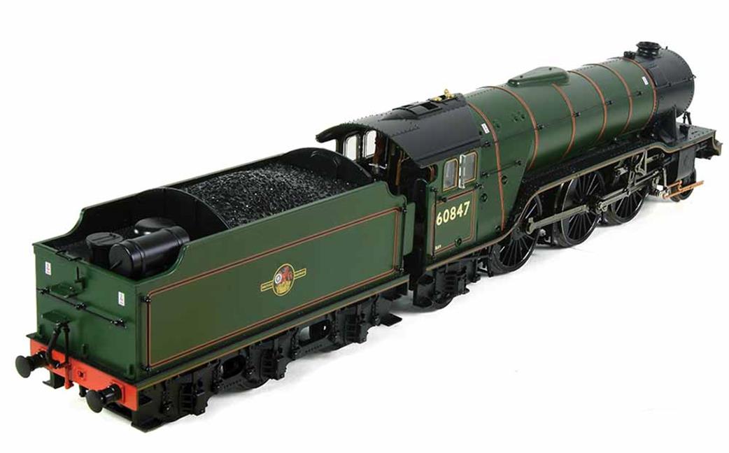 Bachmann 35-202 OO gauge LNER V2 60847 St Peters School BR lined green late cres