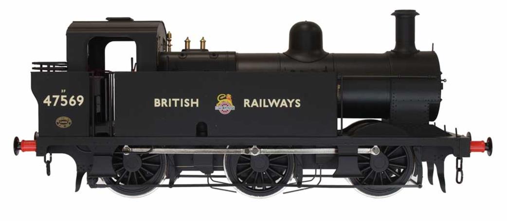 Dapol O gauge LMS 3F jinty British Railways 47569