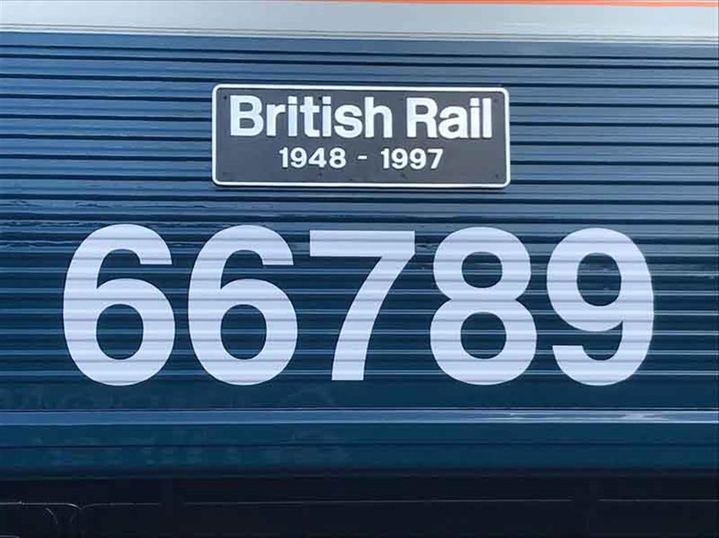 gbrf 66789 british rail 1948-1997 dapol o gauge