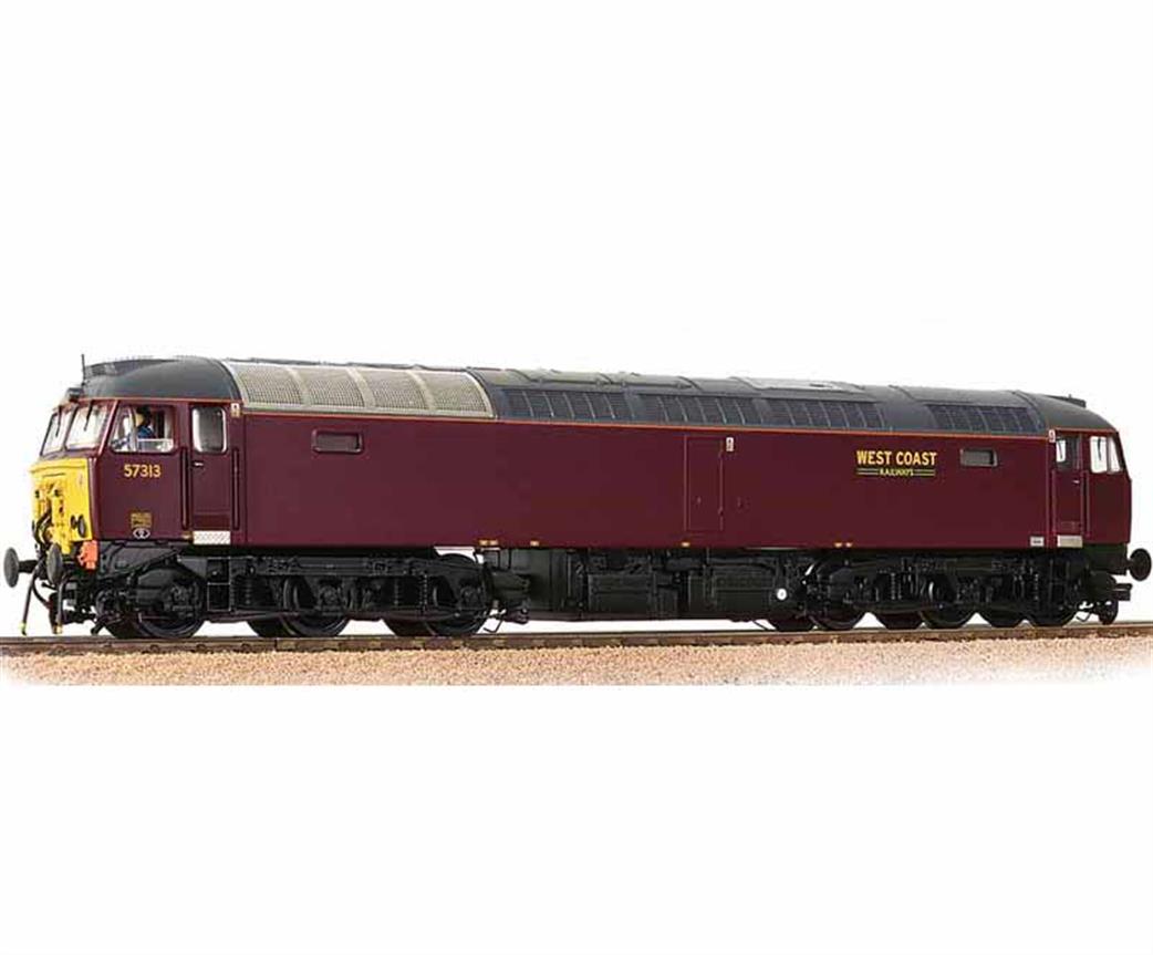 Bachmann 32-765SF Class 57/3 57313 WCRC Maroon OO Gauge 