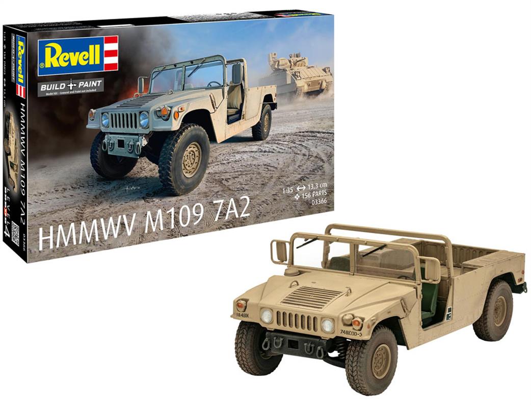 Revell 03366 HMMWV M1097A2 kit