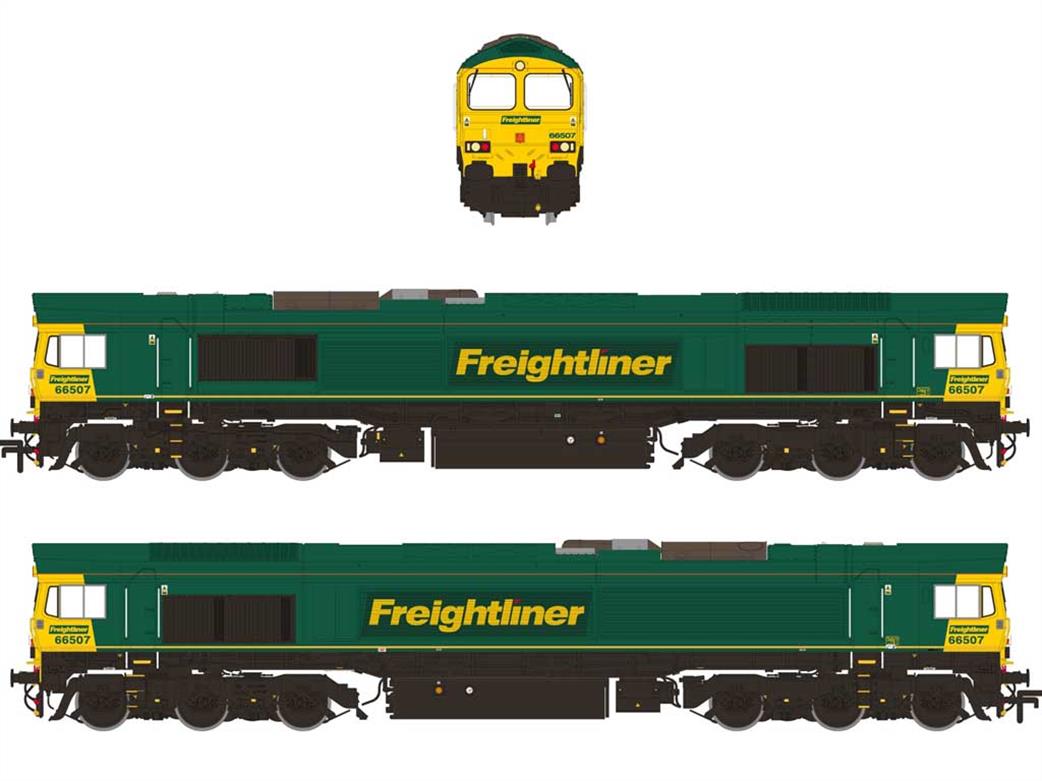 Accurascale class 66 oo gauge freightliner