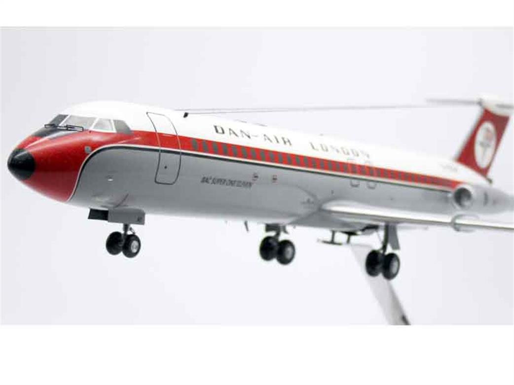 Bravo Delta BAC 111 wood airliner model Dan Air G-BOAT