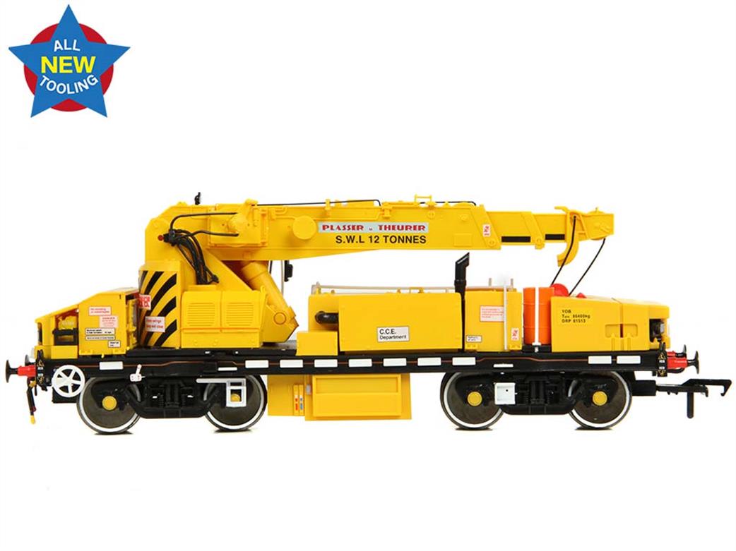 Bachmann EFE Rail Plasser YOB hydraulic crane