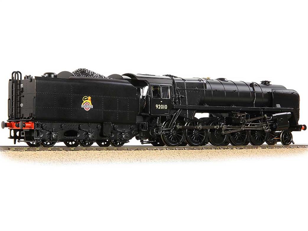 Bachmann OO gauge model 32-852B BR class 9F 2-10-0 92010 black earely emblem