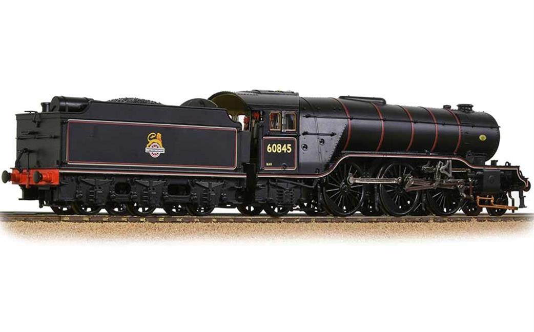 Bachmann OO 35-201 LNER V2 class 60845 BR lined black livery early emblem