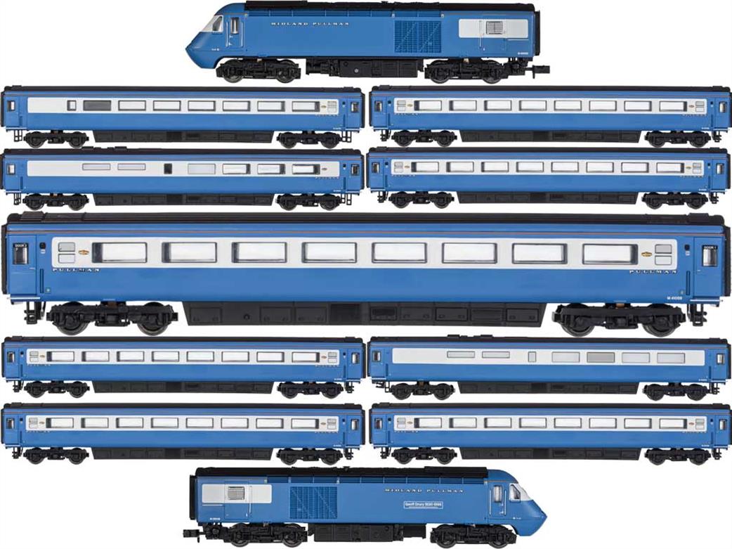 Dapol 2D-019-300 N gauge Midland Pullman 11 car train