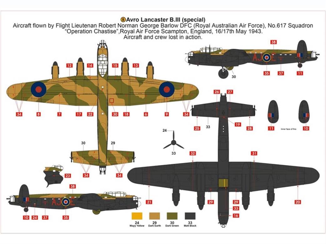 Airfix A09007 Camo 2 Sheet
