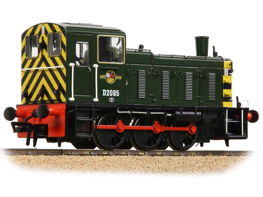 Bachmann OO gauge model 31-364 br class 03 shunter D2095 green