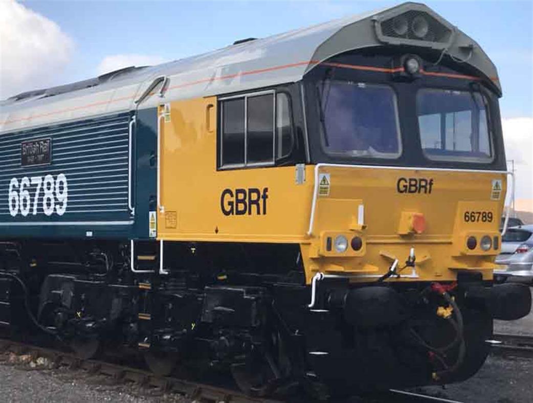 dapol o gauge grbf 66789 british rail llb