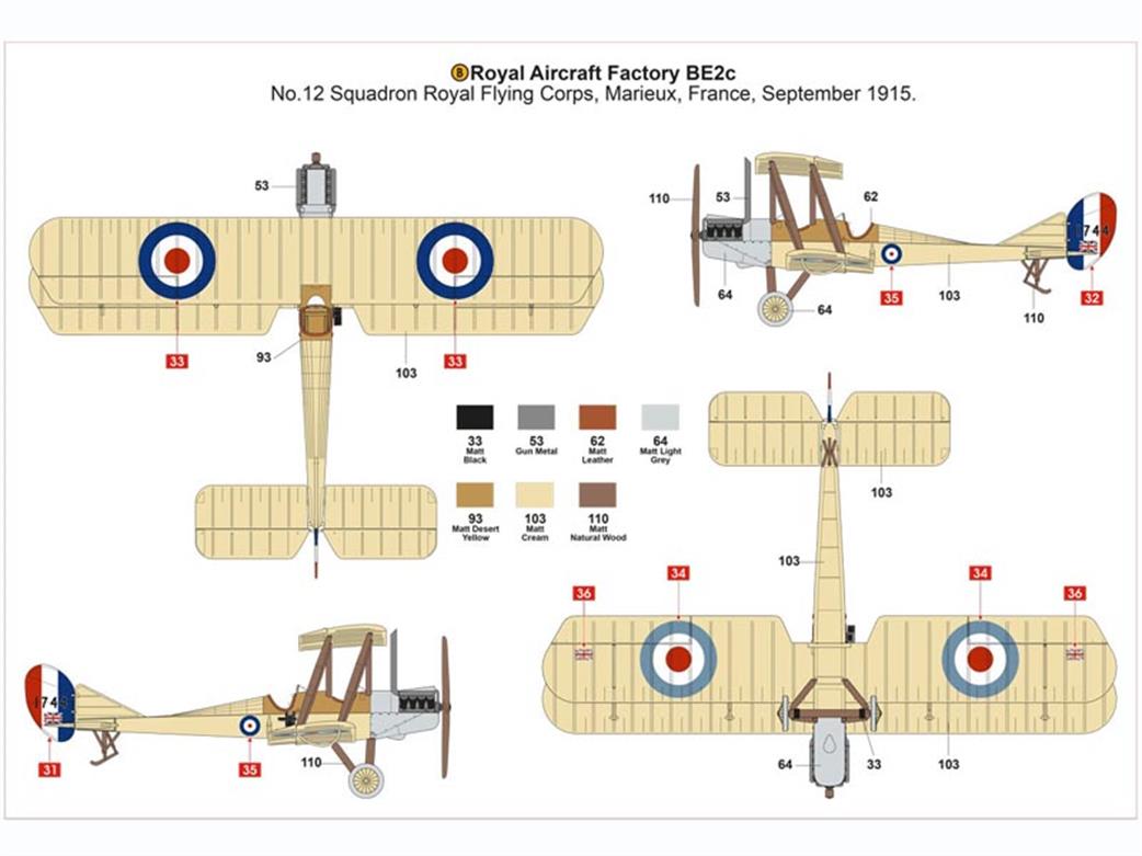 Airfix A02104 Camo 2 Sheet