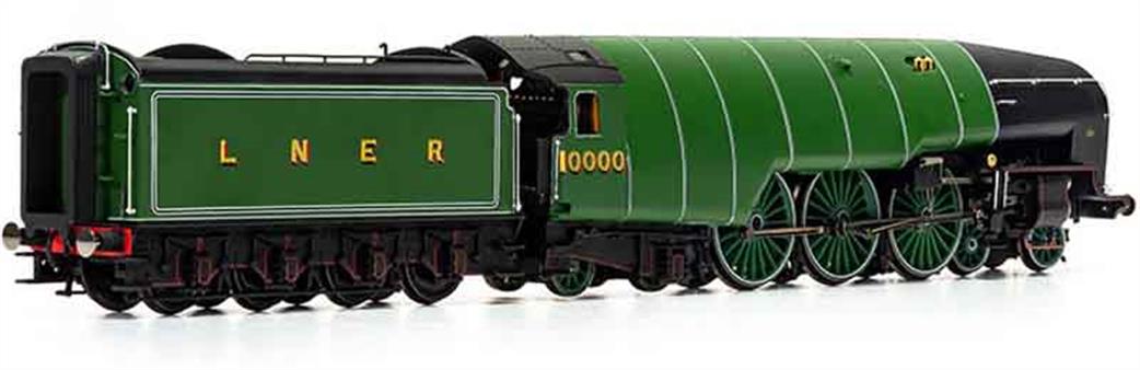 LNER 10000 Experimental Class W1 4-6-4 Hush Hush Original Boiler LNER Apple Green