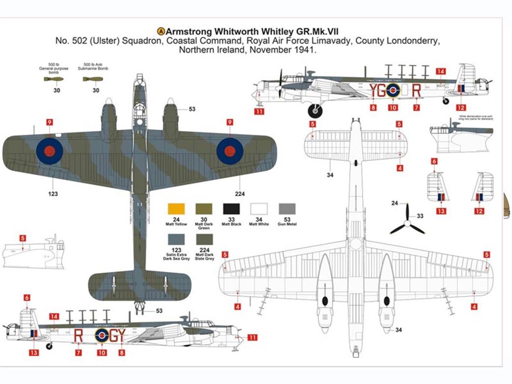 Airfix A09009 Camo 1 Sheet