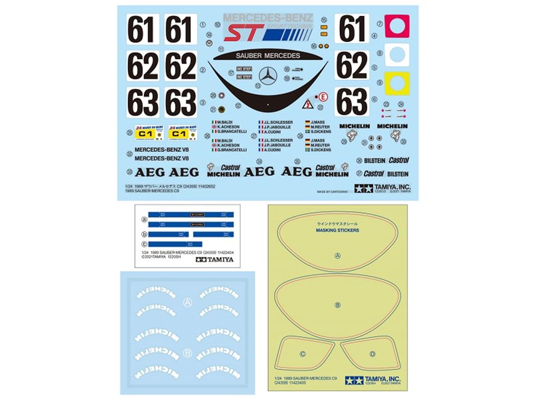 Tamiya 24359 Decals