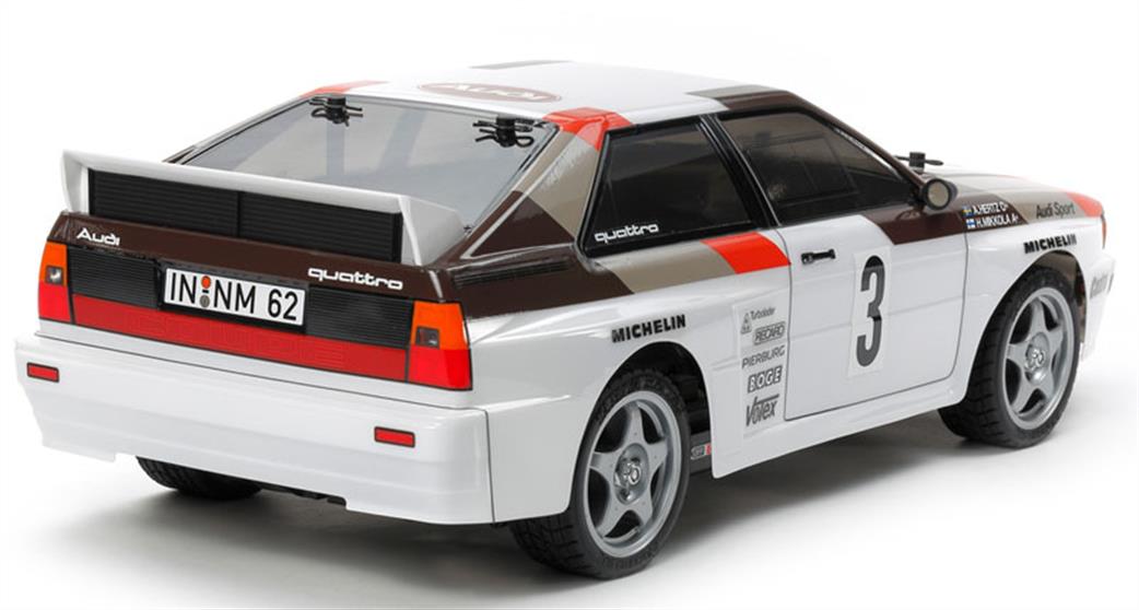 Tamiya 1 10 58667 Audi Quattro A2 Rally TT 02 RC Car Kit