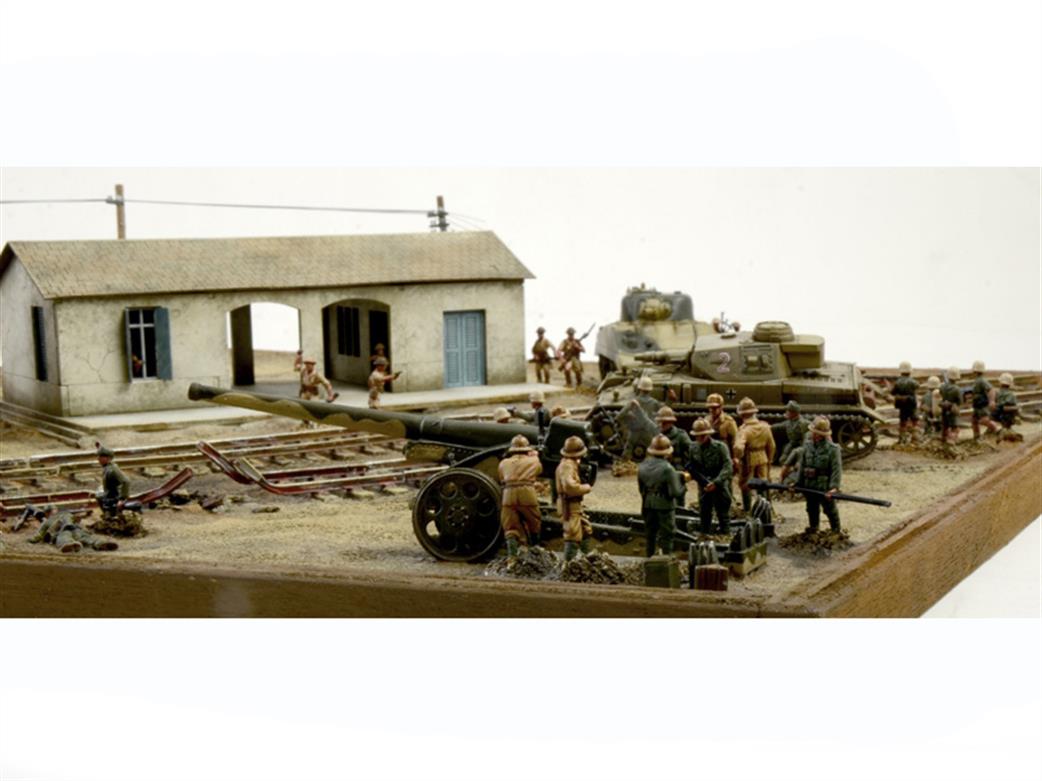 Figurine Italeri ITALERI: 1/72 EL ALAMEIN BATTLE at the Railway St