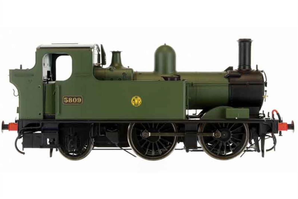 Dapol 7S-006-051 GWR 5809 58xx class 0-4-2T Shirtbutton
