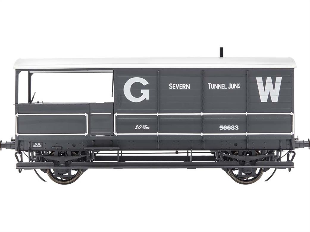 Dapol O gauge 7F-300-001 GWR TOAD brake van Severn Tunnel Junc.Hayle RU