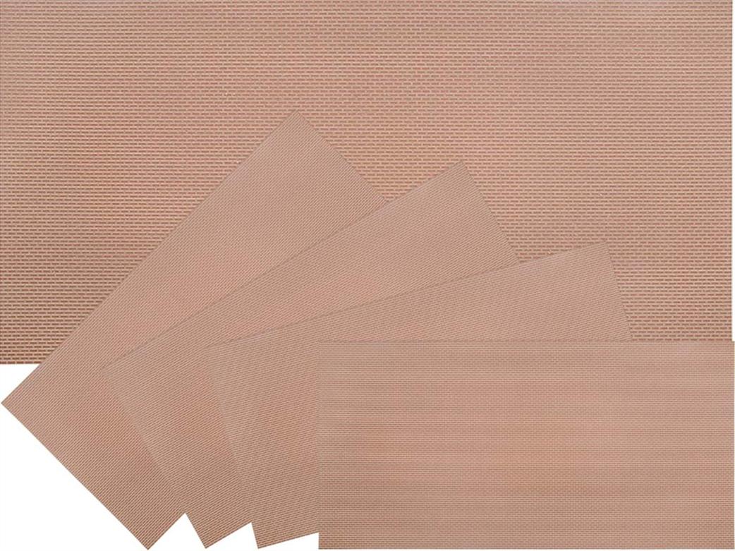 Dapol 7C-002-002 O gauge stretcher bond brick sheets large