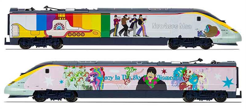 Hornby R3829 Yellow Submarine Eurostar train pack