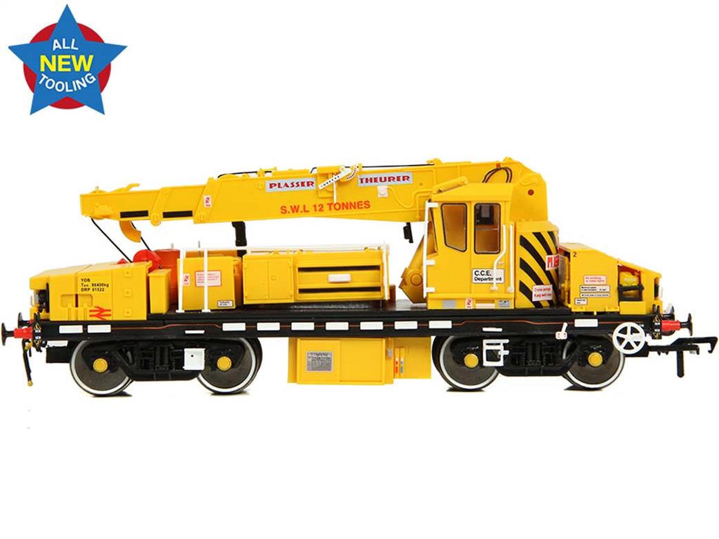 Bachmann EFE Rail Plasser YOB hydraulic crane