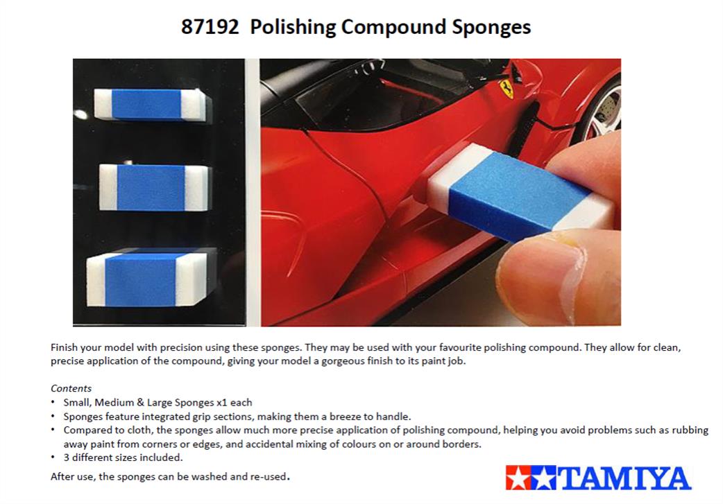 polishing sponges