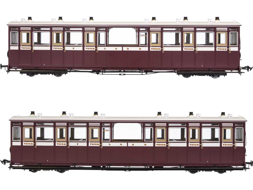 Dapol Lionheart Trains O-16.5 Lynton & Barnstaple coach L&B No.7