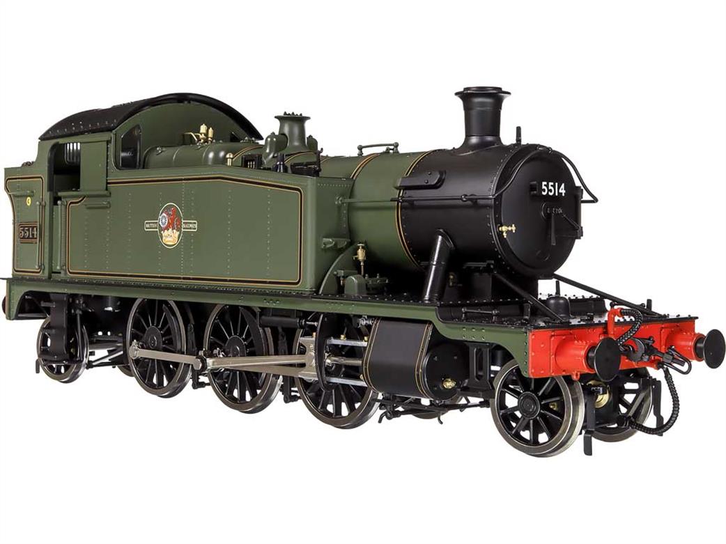 Dapol Lionheart Trains GWR 4575 class 2-6-2T 5514 BR lined green late crest