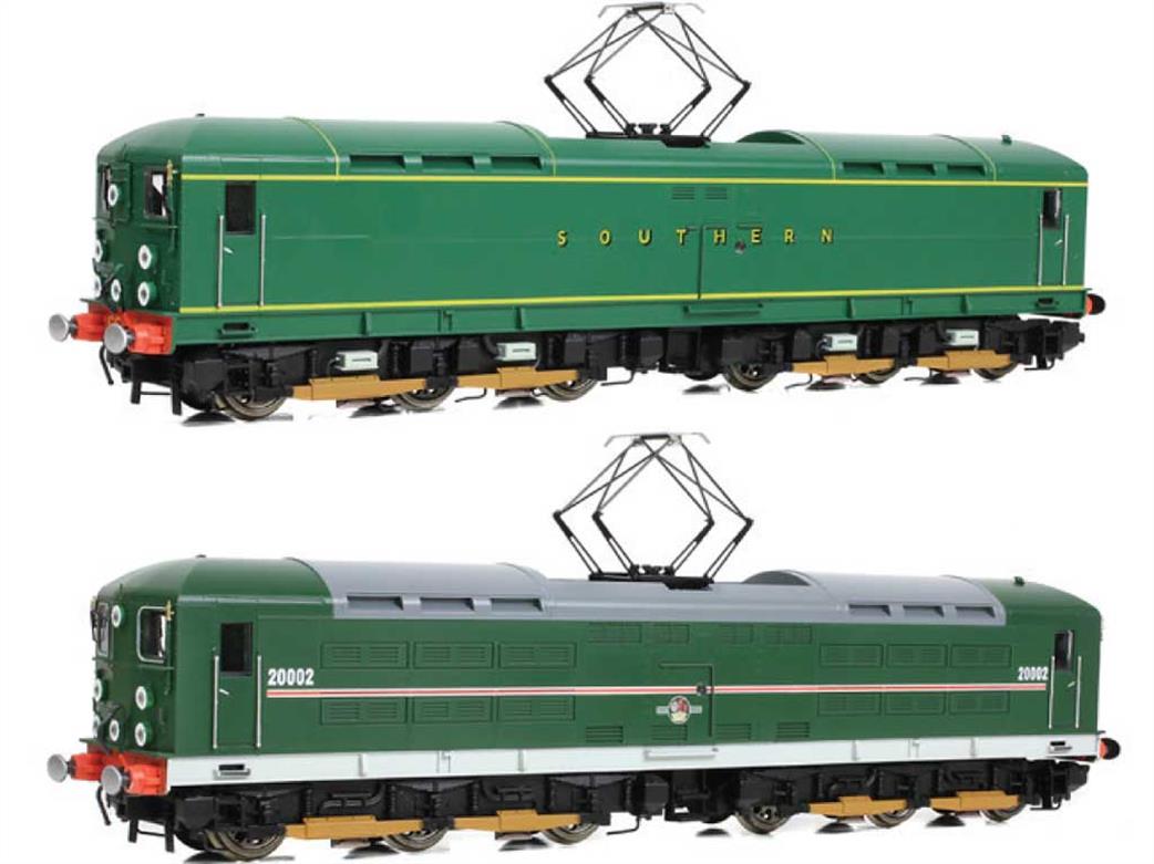 Bulleid CC1 green liveries Bachmann EFE Rail OO gauge model