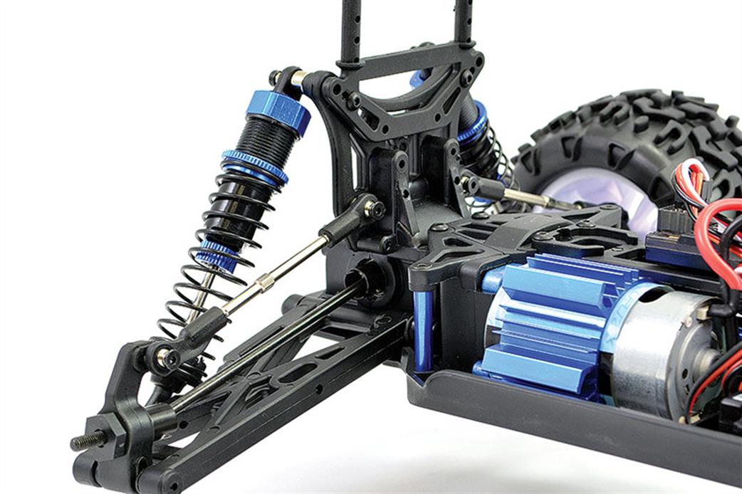 carnage blue rear suspension