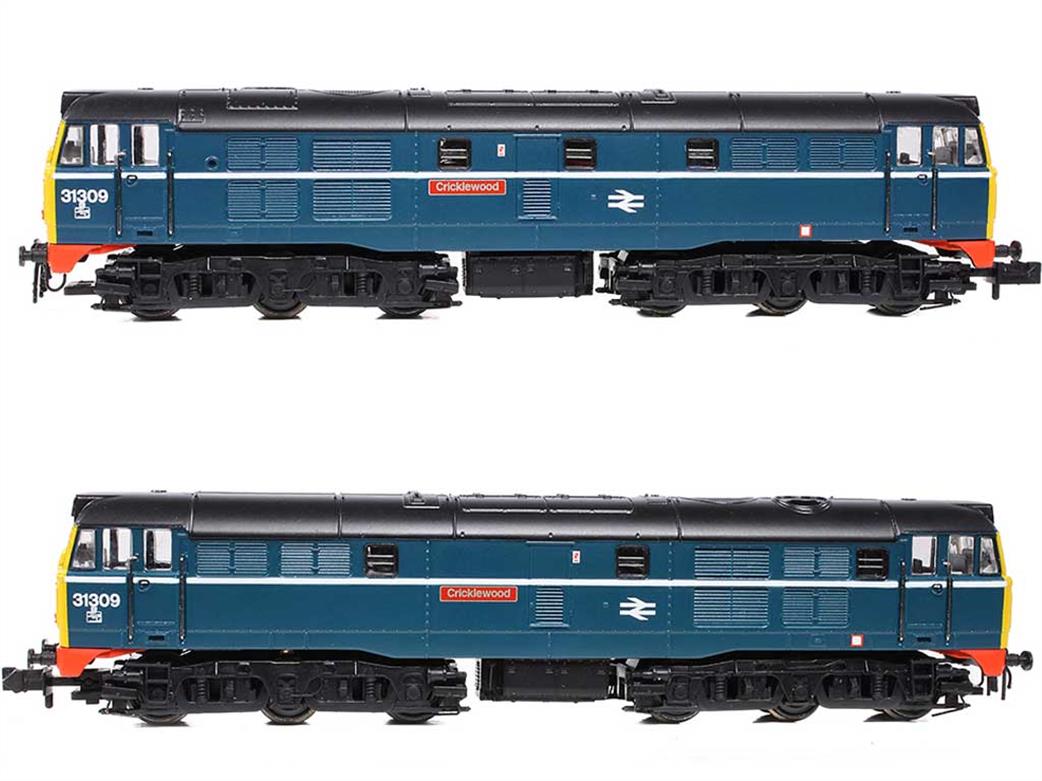 Bachmann Graham Farish N gauge 371-112B 31309 cricklewood br blue