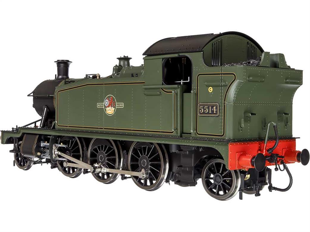 Dapol Lionheart Trains GWR 4575 class 2-6-2T 5514 BR lined green late crest