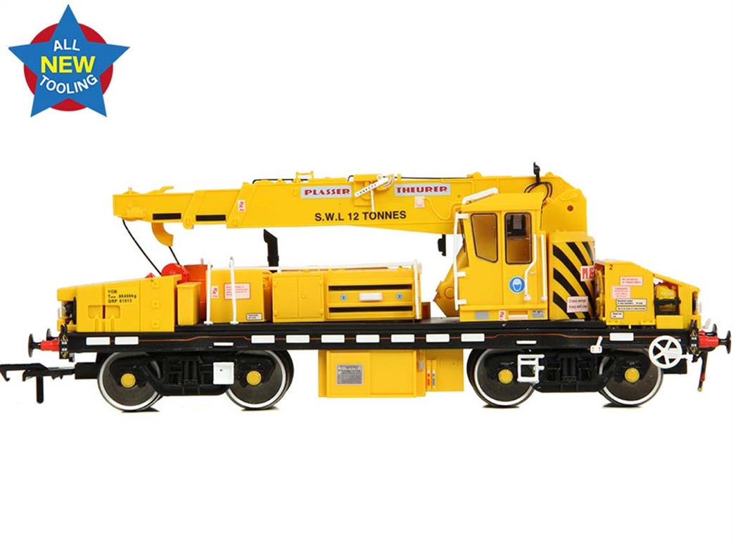 Bachmann EFE Rail Plasser YOB hydraulic crane