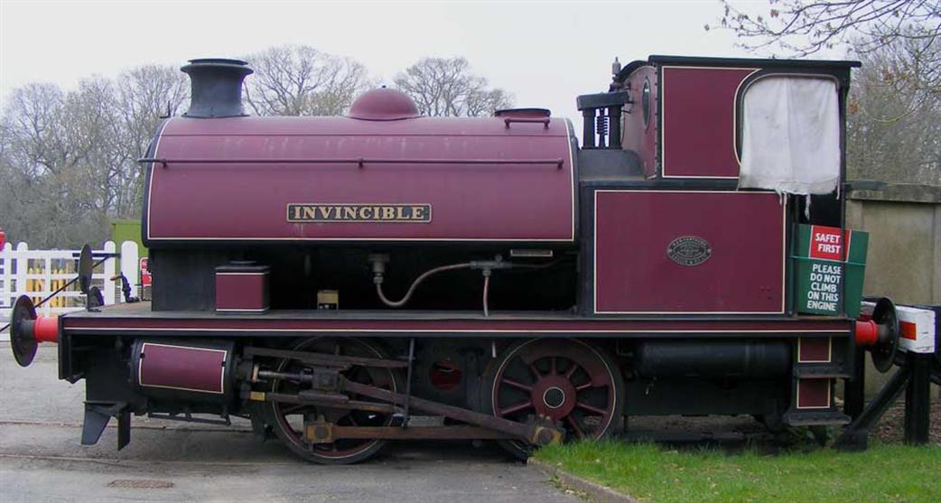 Invincible preserved Isle of Wight Steam Railway