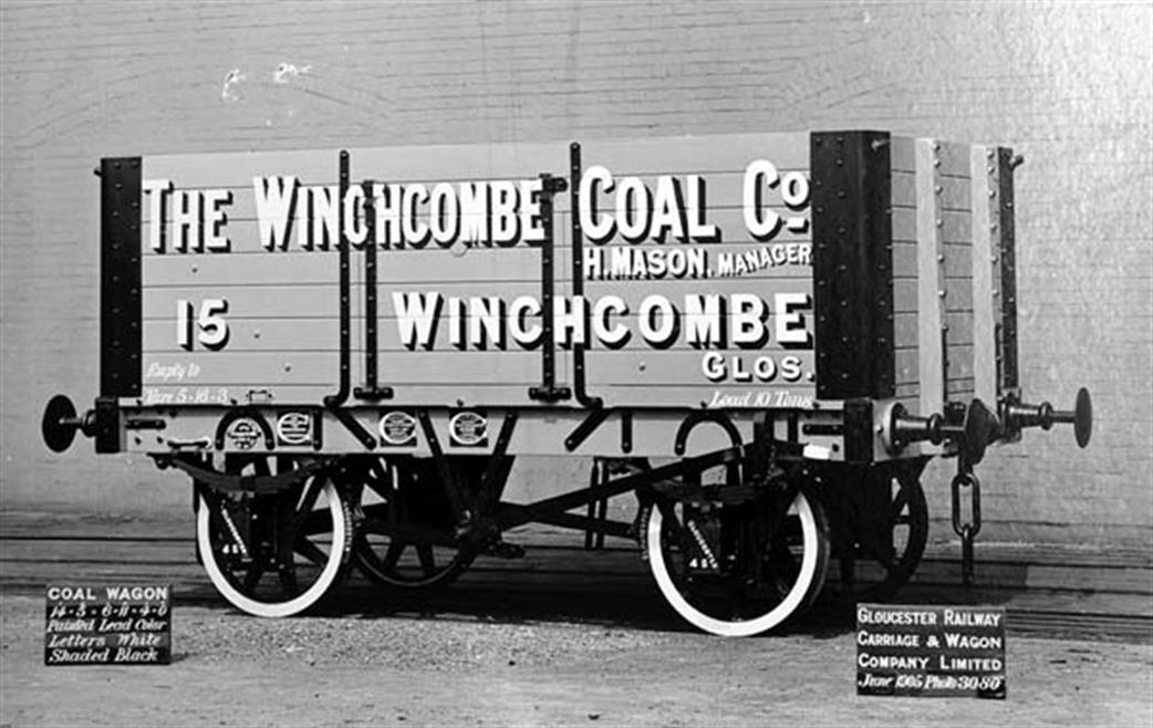 Wagon No. 15 for the Winchcombe Coal Co.