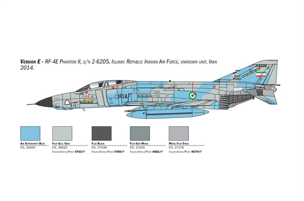 Italeri 2818 RF-4E Phantom II