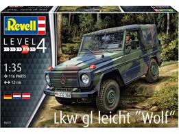 Lkw gl Leicht "Wolf" Short WheelbaseNumber of Parts 116.   Length 120mm