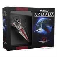 This pack includes everything you need to add 1 Venator-class Star Destroyer to your games of Star Wars™: Armada including 1 painted plastic ship with base and fin, 2 ship cards, 16 upgrade Cards, and 16 tokens.This is not a complete game experience. A copy of the Star Wars: Armada Core Set is required to play.