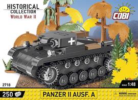 The Panzerkampfwagen II was a German light tank used in the first years of World War II. Until 1941, it was the main tank in armored divisions. Starting around 1942, due to the weakness of the armament, it lost its importance. It was used for reconnaissance and counter-insurgency tasks. A dozen or so versions of the PzKpfw II were created during the war. They were used until the end of hostilities on all fronts.