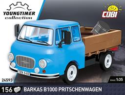 The Barkas B1000 is a van and a microbus produced between 1961 and 1991 in the former GDR. The only car of this class produced in East Germany. Barkas cars were mainly operated in the GDR. The Pritschenfahrzeug version is a box truck with a double cab.