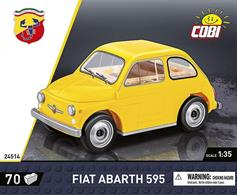 The iconic FIAT 500, starting in 1957, drove Italy for two full decades of production. In 1965, the Abarth company, specializing in improving and giving sporty features to FIAT cars, modified the popular 500 and released the Abarth 595 version. As a result of the modification the car's performance and appearance were significantly improved.