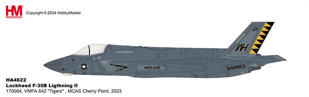 "F-35B ""Black Death"" 170064, VMFA-542 ""Tigers"" , MCAS Cherry Point, 2023"