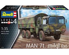 Revell 03291 1/35th German MAN 7t Milgl 6x6 Truck Kit