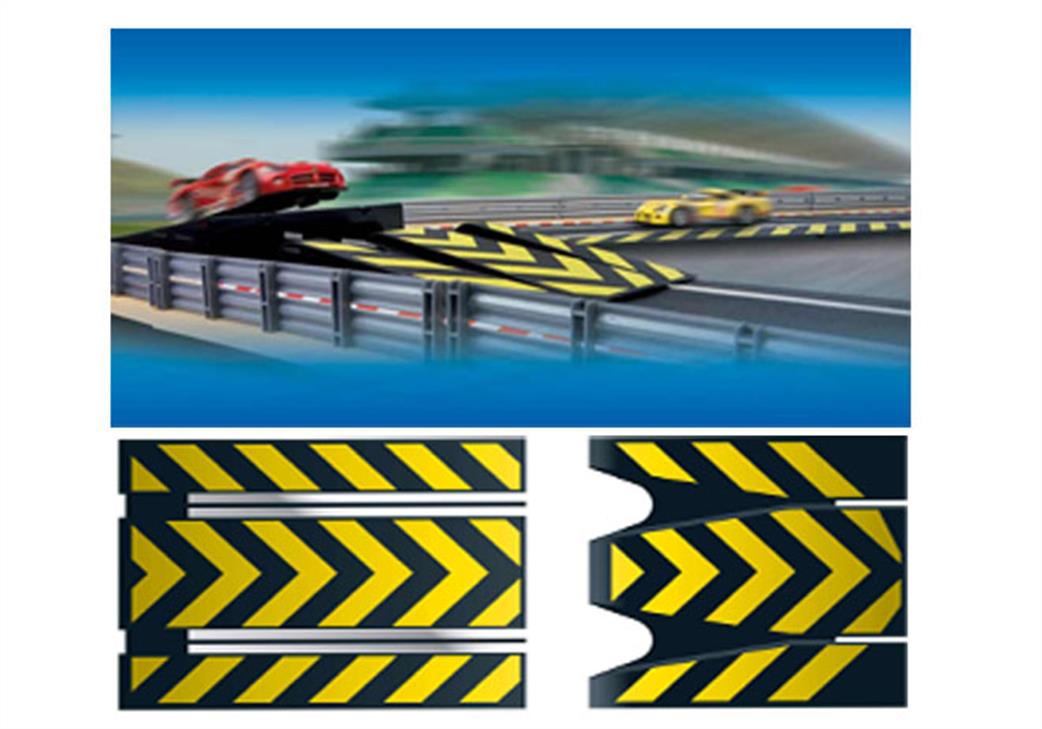Scalextric C8211 Sport Track Leap Straights 350mm Track 1/32