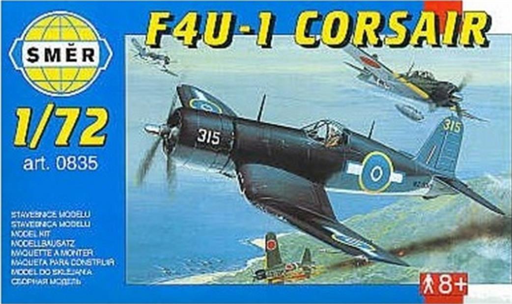 Smer 0835 Vought F4U-1 Corsair 1/72